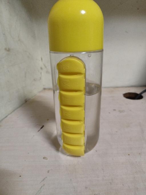 Pill Bottle Pill Organizer Water Bottle