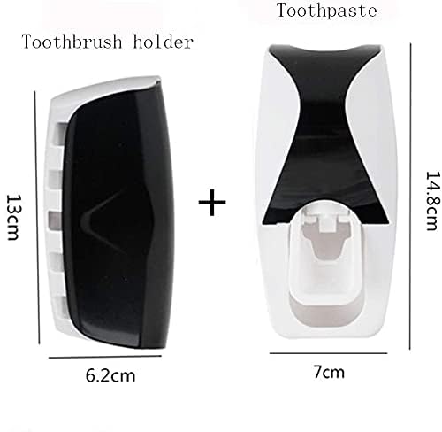 Wall Mounted Plastic Dust Proof Automatic Toothpaste Dispenser