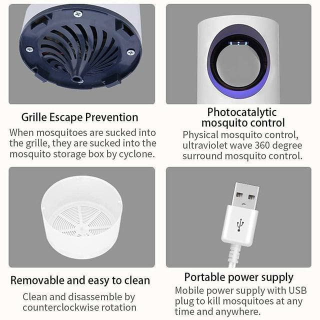 MOSQUITO KILLER WITH LED LIGHTS